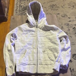 Women's White Hoodie